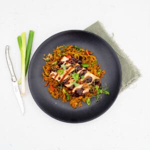 Aziatisch Buikspek met kruidige nasi goreng