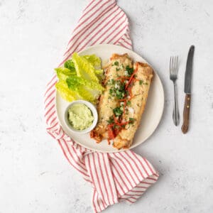 Mexicaanse enchiladas met rundergehakt