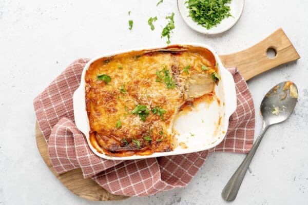 Kids- Moussaka met aardpeer