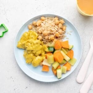 Kids- Maleisische kipcurry met wokgroenten