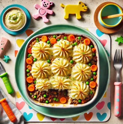 Foto Kids- Shepherd’s pie vol met groenten