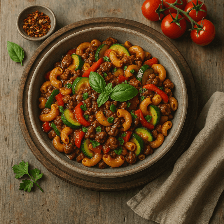 Foto Grootmoeders macaroni schotel